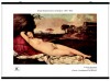 Sleeping Venus - Giorgione