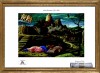 Canvas Golden Frame